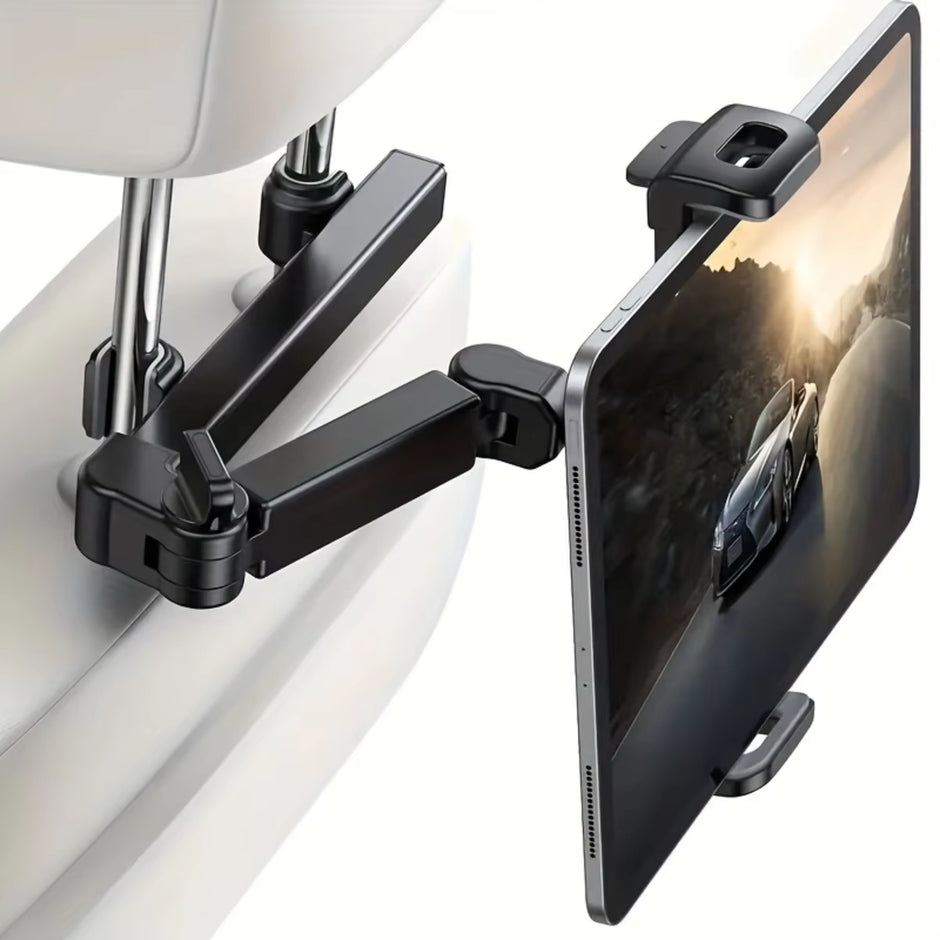 Car Tablet Holder, Headrest Tablet Mount Headrest Stand Cradle Compatible with Devices for Ipad Air Mini, Other 4.7-12.9