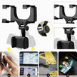 360° Car Mirror Telescopic Smart Phone Holder Mount