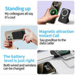 10000Mah Magnetic Power Bank – Portable Charger with Foldable Stand, LED Digital Display, Charge Iphone & Android Devices Simultaneously Summervibes