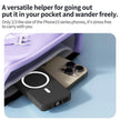 10000Mah Magnetic Power Bank – Portable Charger with Foldable Stand, LED Digital Display, Charge Iphone & Android Devices Simultaneously Summervibes