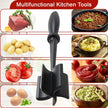 Handheld Meat Chopper, Non-Stick Meat Mincer and Manual Hamburger Meat Masher, Chicken Shredder Tool, Multifunctional Kitchen Cooking Accessory, Meat Shredding Machine, Meat Shredders