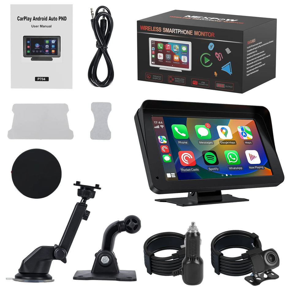 Wireless Carplay Screen, 7