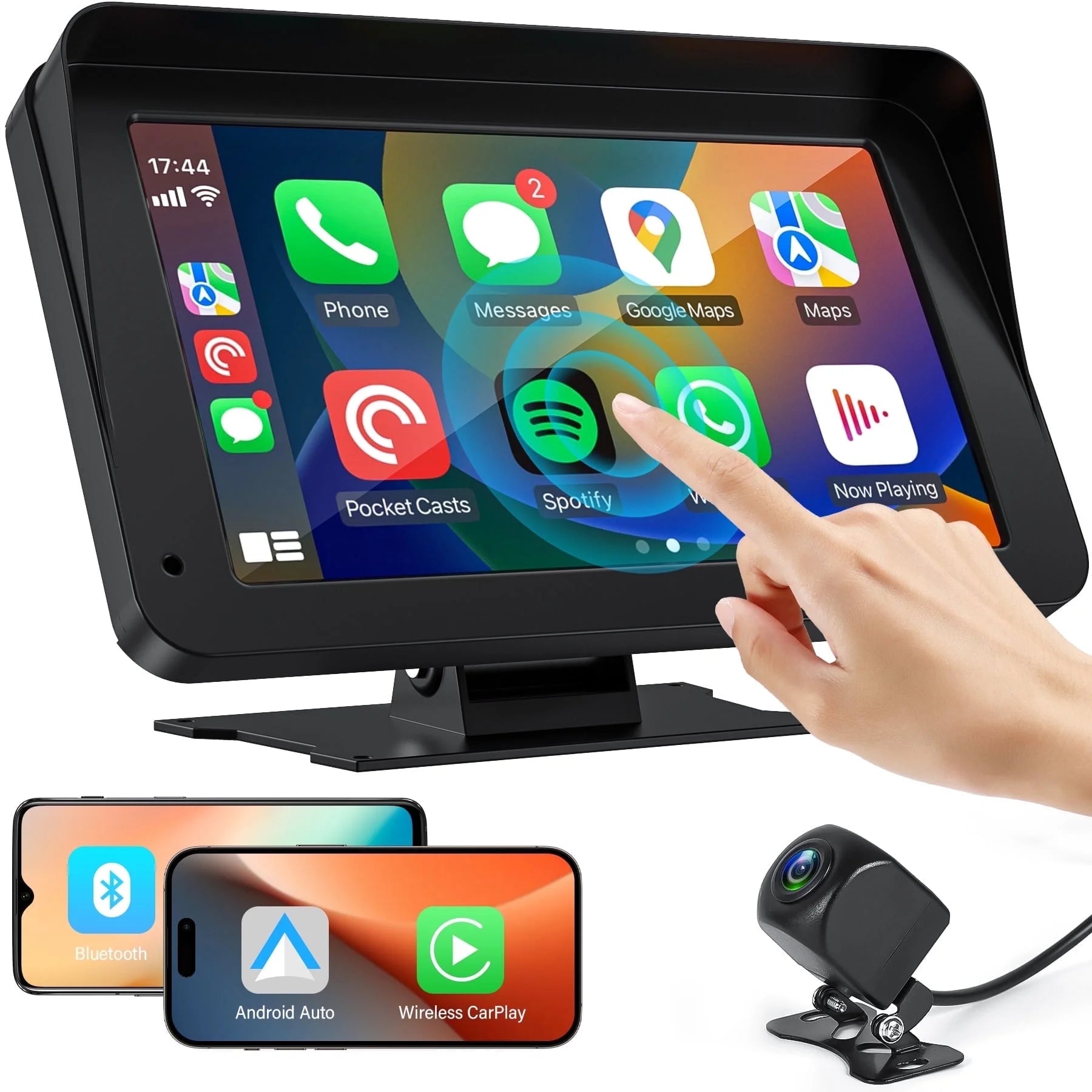 Wireless Carplay Screen, 7